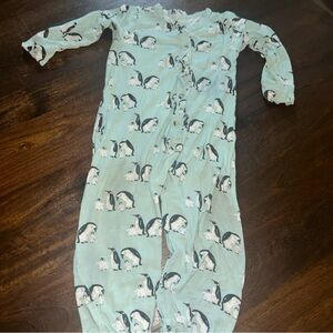 kate quinn Aqua Penguin Kids Footie